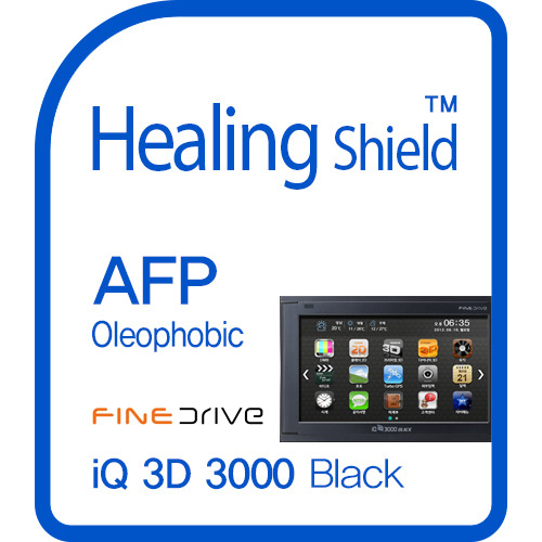 힐링쉴드 파인드라이브 IQ 3D 3000 Black 네비게이션 AFP 올레포빅 액정보호필름